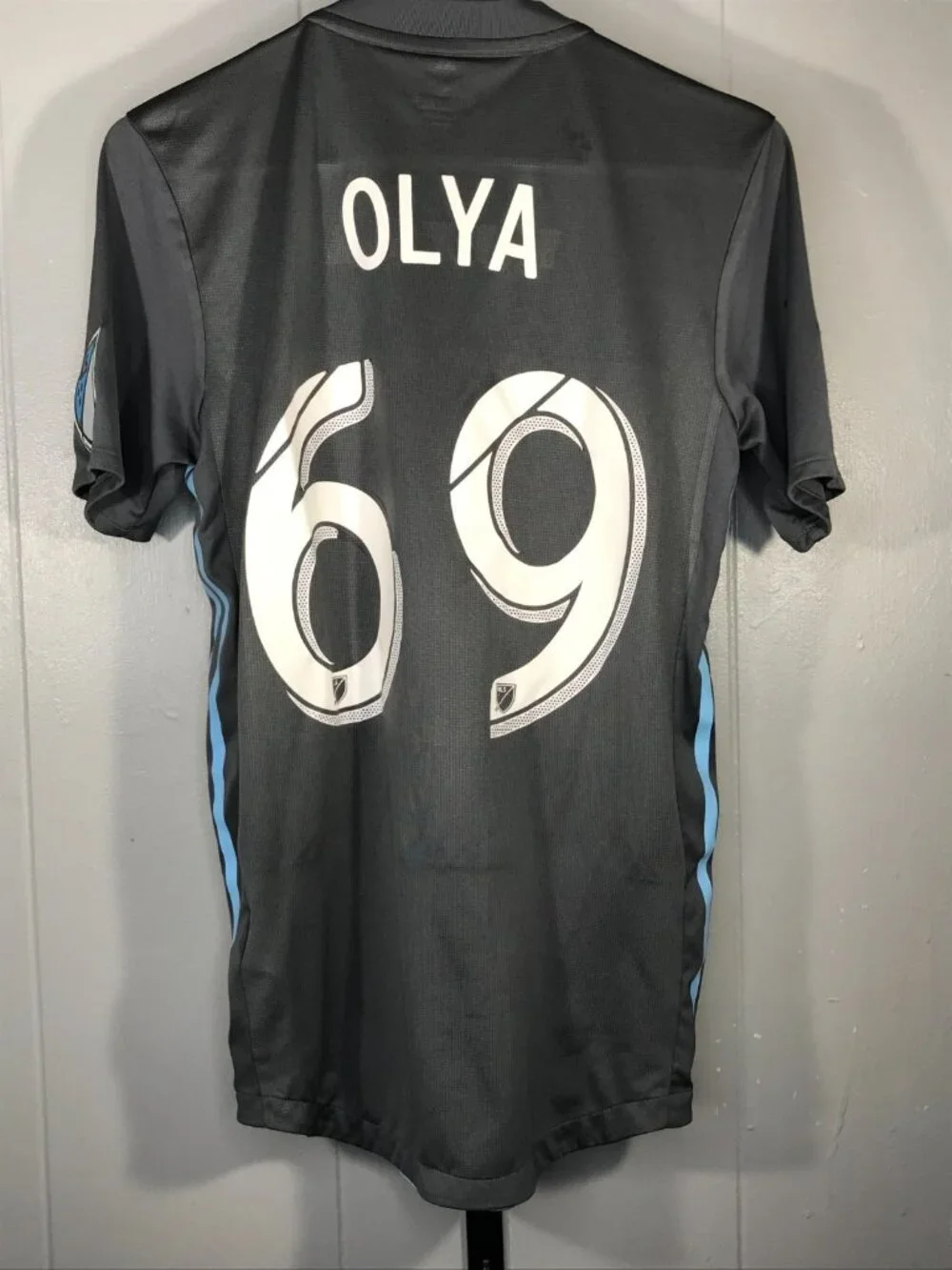 2018 Minnesota United FC Loons MNUFC Adidas ClimaCool MLS Soccer Jersey #69 sz S